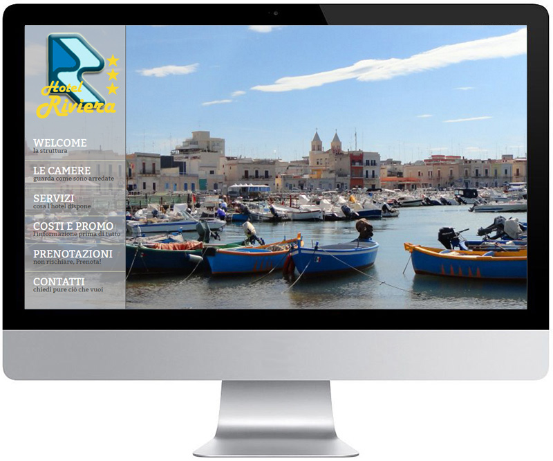 Creazione sito internet Hotel Riviera Bari